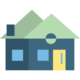Image icon depicting a home.