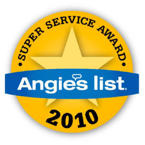 Angies List Service Award - 2010
