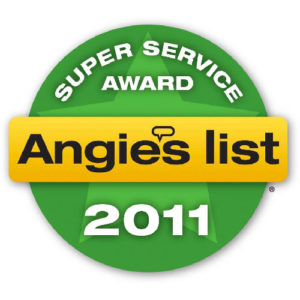 Angies List Service Award - 2011