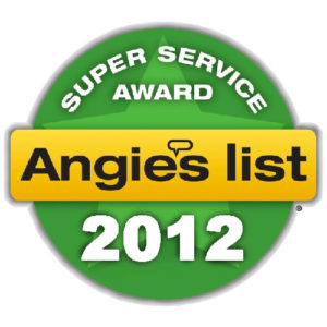 Angies List Service Award - 2012