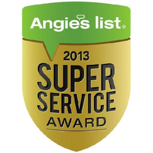 Angies List Service Award - 2013