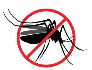 Mosquito pest control icon.